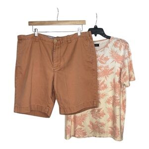 J Crew Men's Flat Front Shorts 38